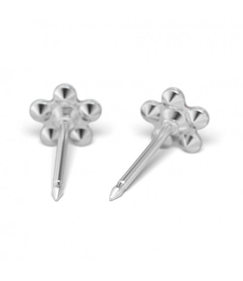 Studex steel April Crystal & October Rose Earrings, 5mm, 7512-6410 Studex steel April Crystal & October Rose Earrings, 5mm, 7512-6410