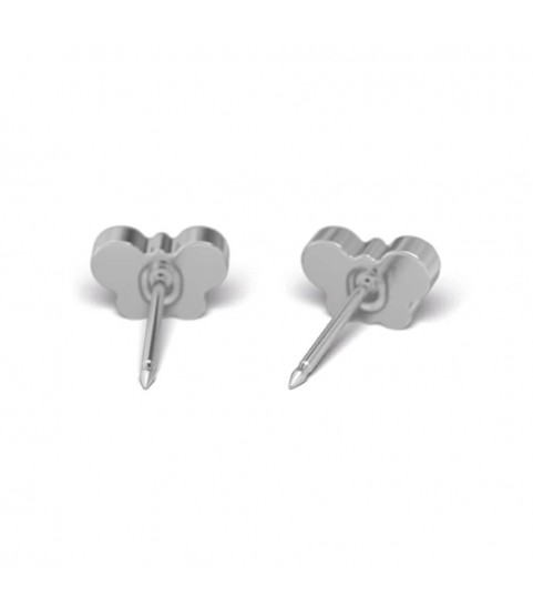Studex steel Butterfly Cubic zircon Earrings, 8mm, 7524-2004 Studex steel Butterfly Cubic zircon Earrings, 8mm, 7524-2004