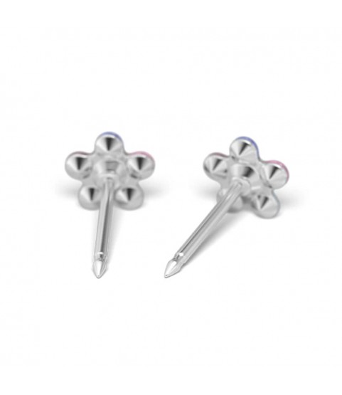 Studex steel Rainbow Daisy Flower Earrings, 5mm 7512-6213 Studex steel Rainbow Daisy Flower Earrings, 5mm 7512-6213