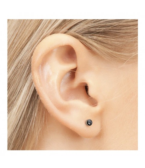 Studex Titanium Earrings with April Crystal Stone, 3mm, 7513-0204 Studex Titanium Earrings with April Crystal Stone, 3mm, 7513-0204