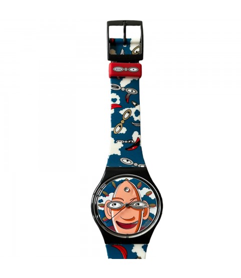 Swatch Looka 1996 The Club All Over The World special limited edition GZ 700 NOS Swatch Looka 1996 The Club All Over The World special limited edition GZ 700 NOS