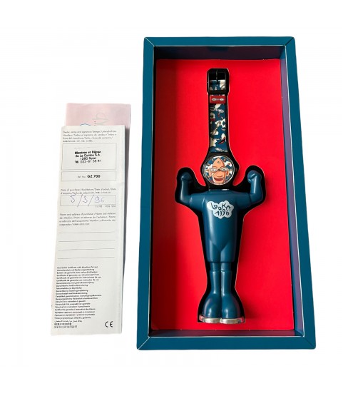 Swatch Looka 1996 The Club All Over The World special limited edition GZ 700 NOS Swatch Looka 1996 The Club All Over The World special limited edition GZ 700 NOS