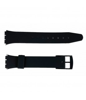 SWATCH smooth strap with plastic clasp 17 mm