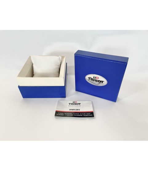 Tissot blue watch box 2013
