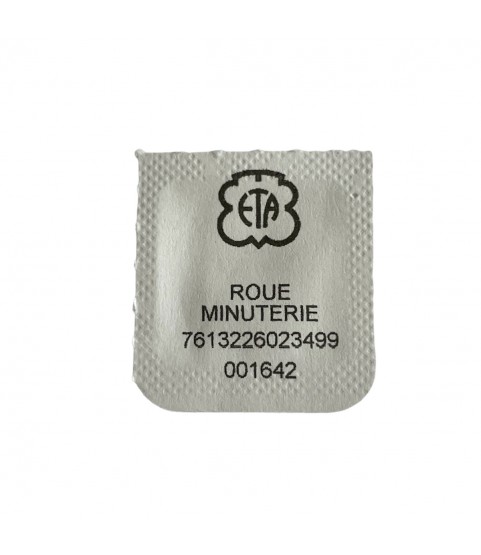 UNITAS, ETA 6498, 6497, 6497-1, 6498 minute wheel part 260 001642