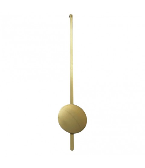 Universal brass pendulum 70 mm for quartz clocks 460 mm