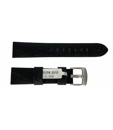 Vegan Apple fibres black watch graduated strap 20mm