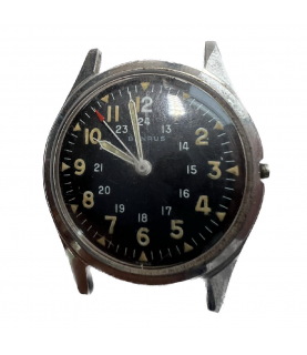 Vintage Benrus Military watch model DR 2F3 for repair or parts