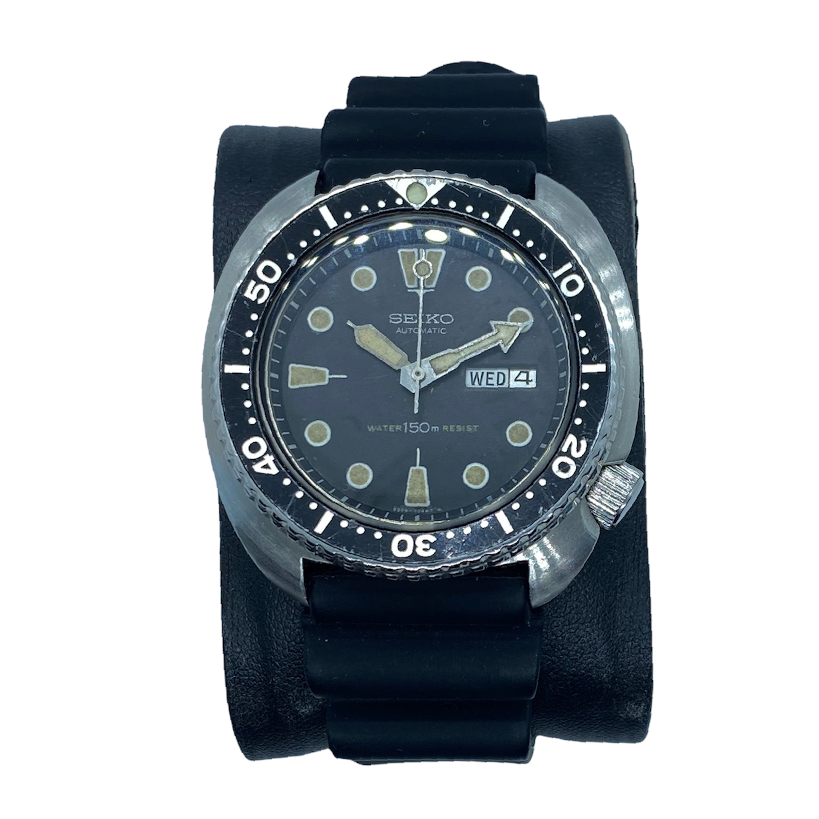 Vintage Seiko Turtle Wabi Sabi automatic diver men's watch 6309-7040 -  219609