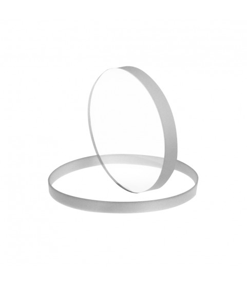 Watch flat mineral glas 32.0 mm x 2 mm
