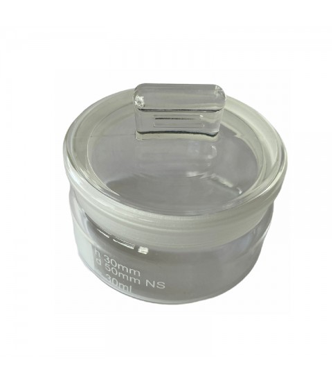 Watchmaker benzine canister with lid Ø 50 mm - 30 ml