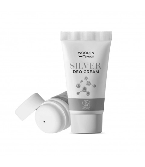 Wooden Spoon Bio Deodorant Cream with silver 40 ml.