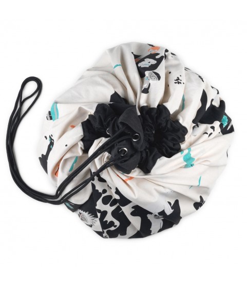 Play&Go® Worldmap/Stars Toy Storage Bag