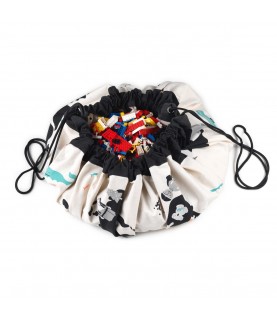 Play&Go® Worldmap/Stars Toy Storage Bag