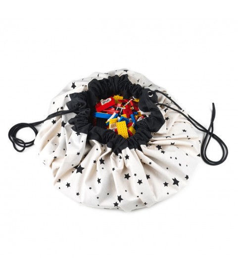 Play&Go® Worldmap/Stars Toy Storage Bag