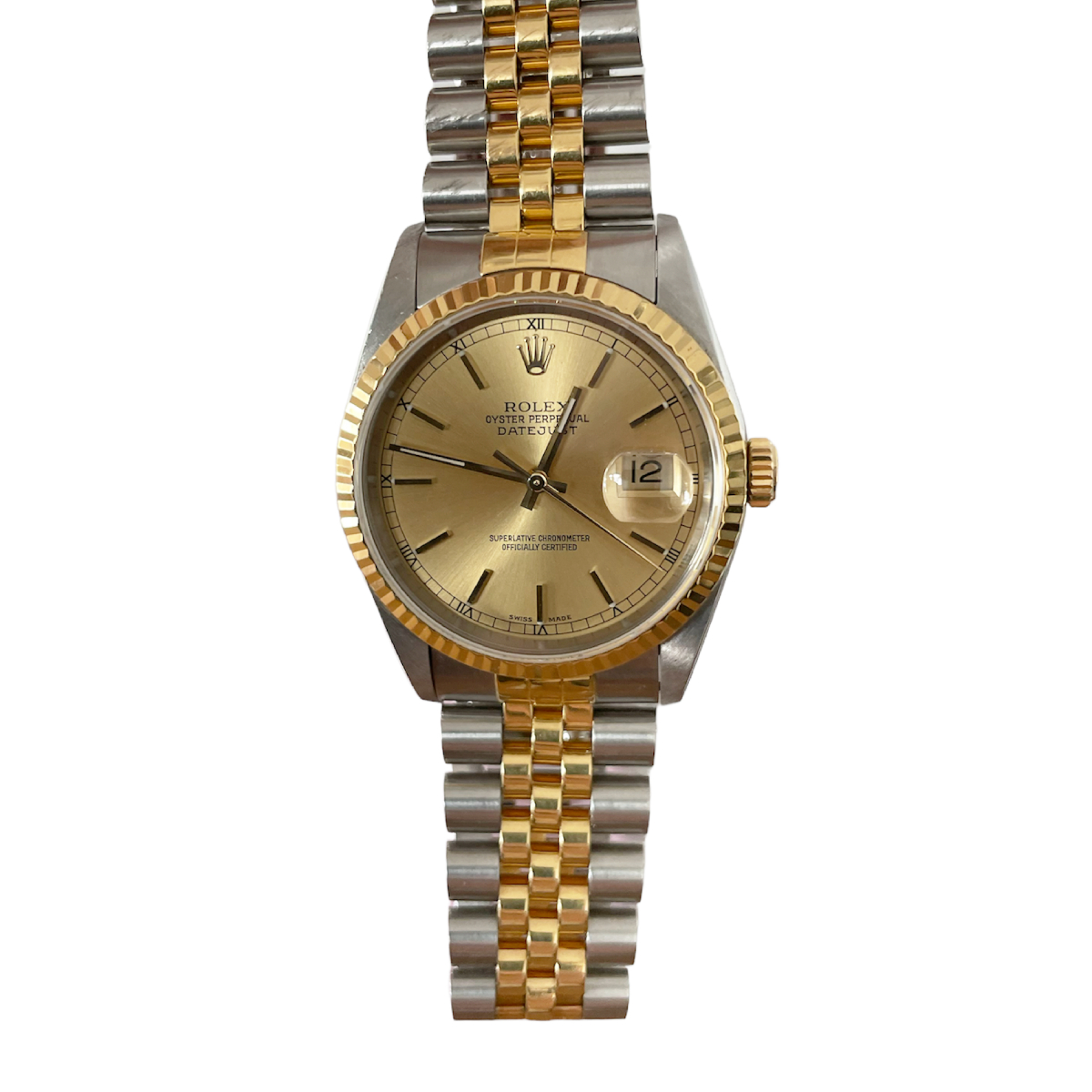 Rolex 16233 Datejust Champagne dial watch 1995 - 222006