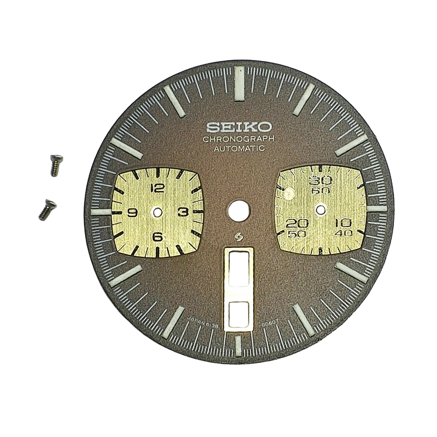 Seiko 6138B chronograph watch dial part - 222169