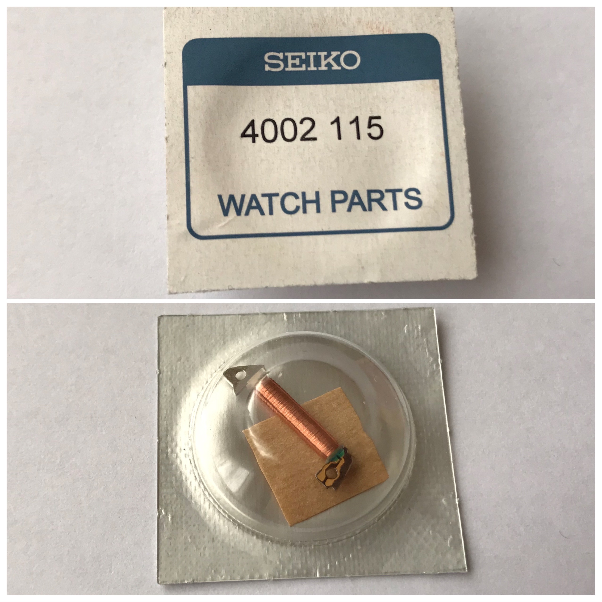 New coil part for Seiko watches 4F32 part 4002-115 - Seiko