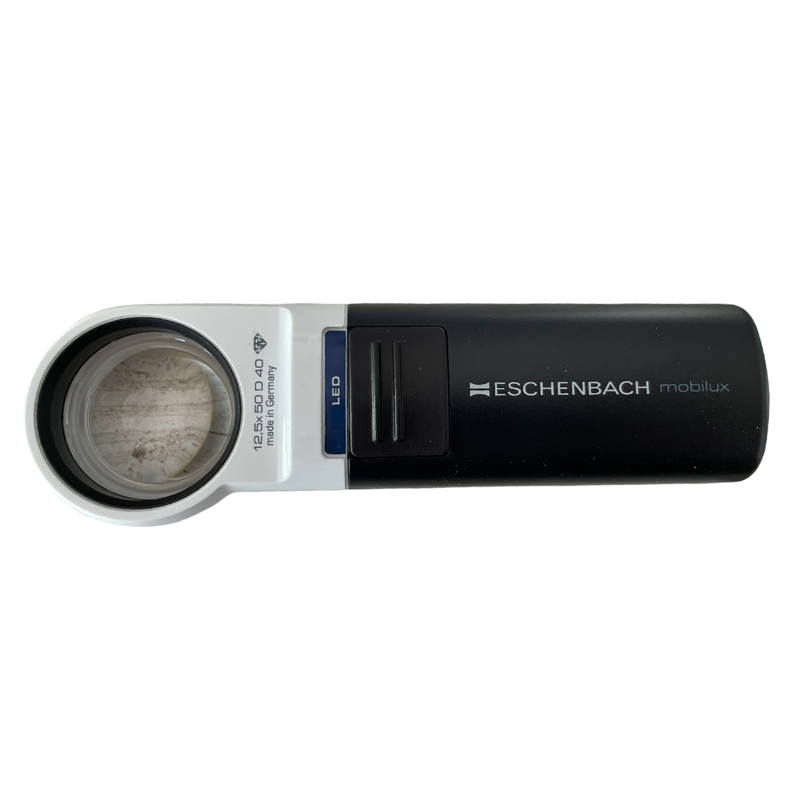Eschenbach handheld magnifier loupe incl. lighting x12.5 - 219626