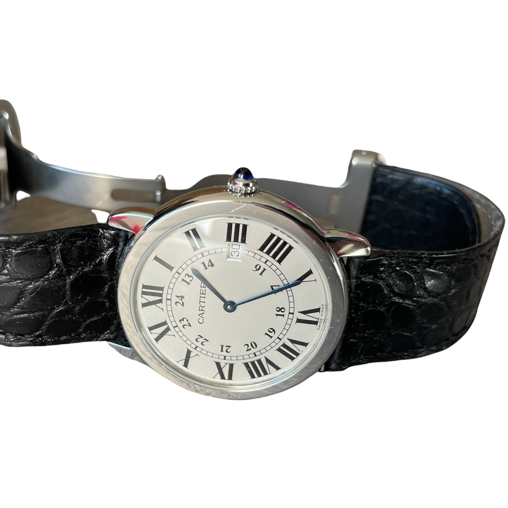 Cartier Ronde Solo 3603 stainless steel 