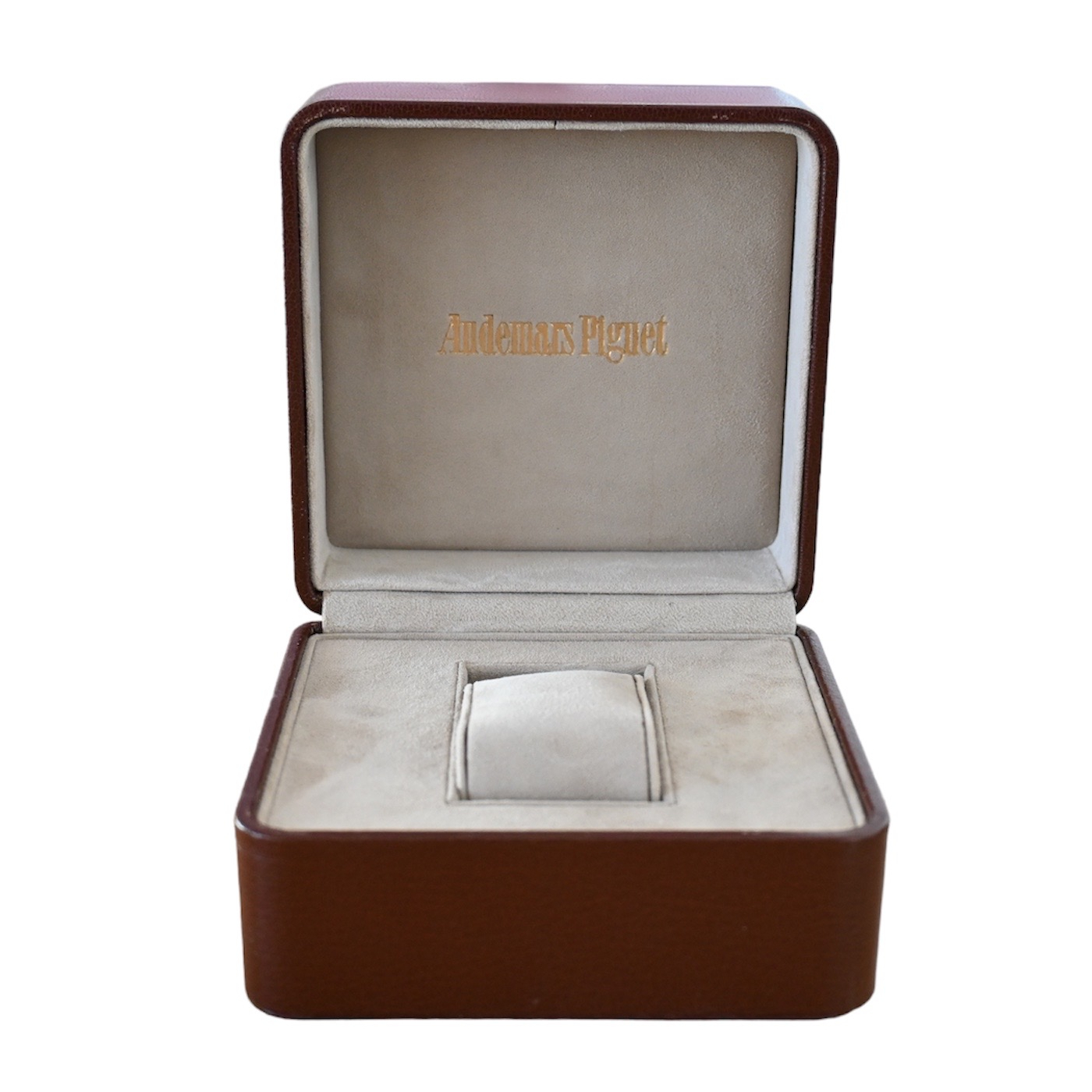 Audemars Piguet Royal Oak Jumbo gold vintage leather watch box